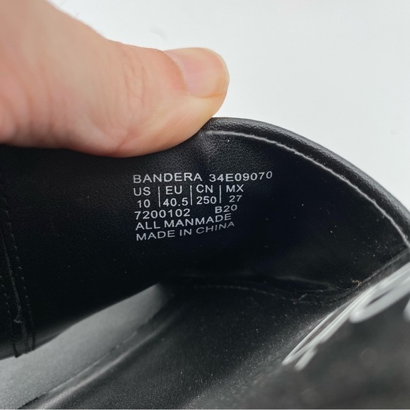Calvin Klein Bandera Espadrille Slip On Open Toe Wedge Sandals Black Size 10 - Picture 3 of 9
